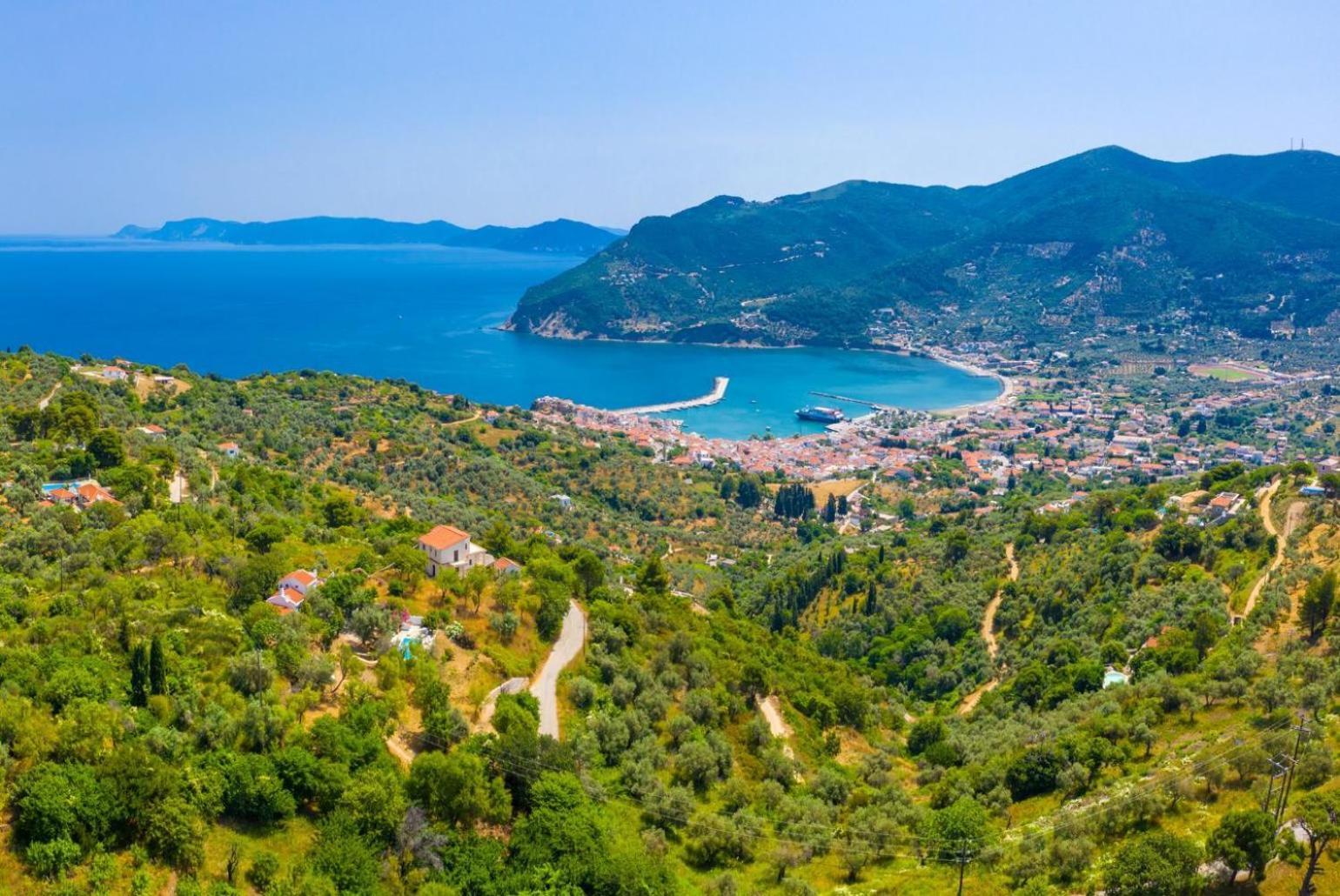 Villa Glafki Panormos  ภายนอก รูปภาพ