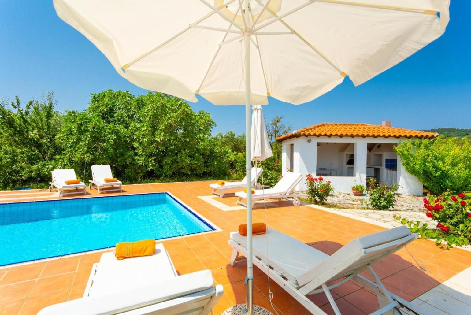 Villa Glafki Panormos  ภายนอก รูปภาพ