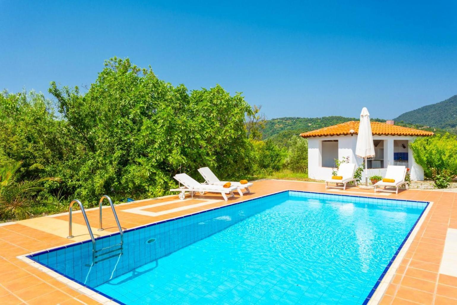 Villa Glafki Panormos  ภายนอก รูปภาพ