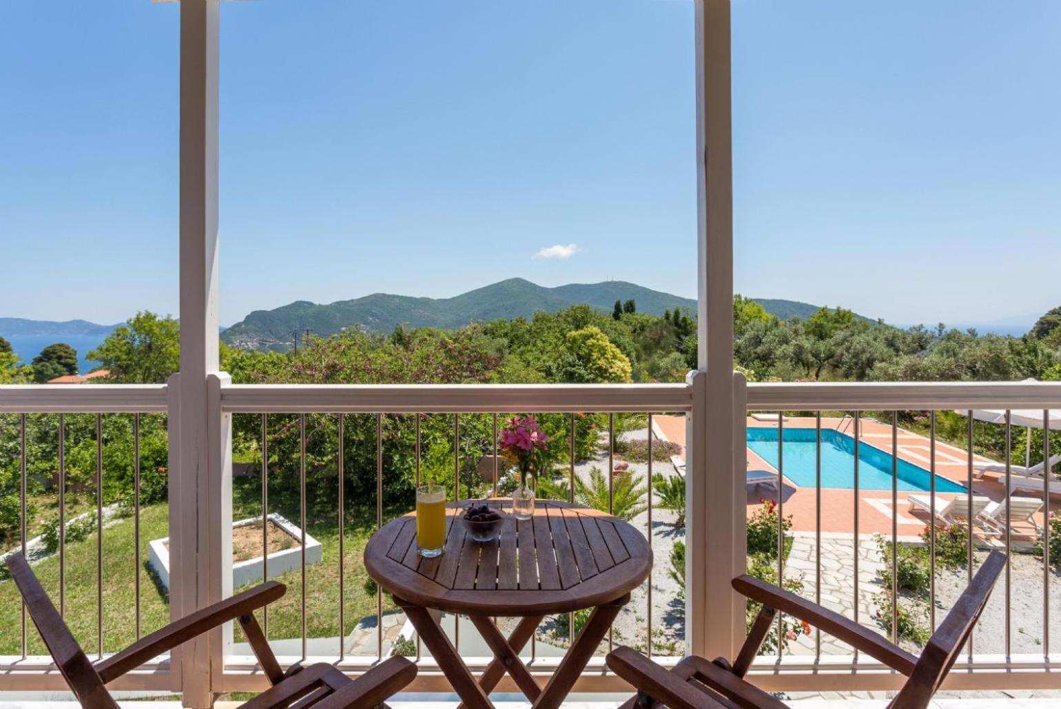 Villa Glafki Panormos  ภายนอก รูปภาพ